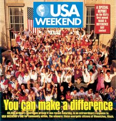 USA Weekend Cover with Wenatchee